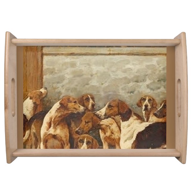 DOGGIE CONFERENCE! SERVING TRAY (Front)