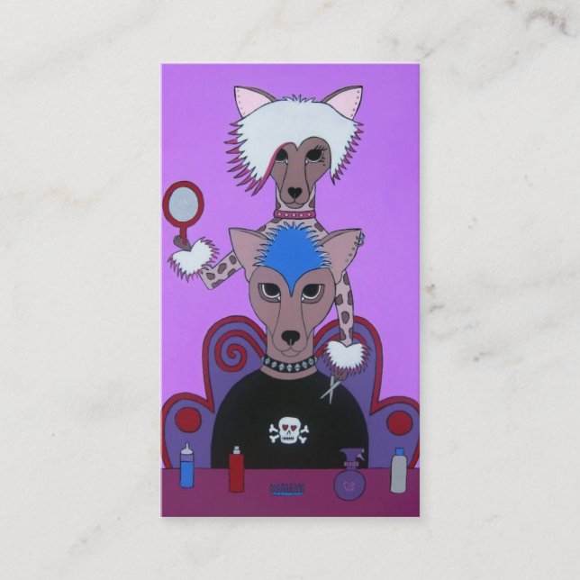 Doggie Do's Business Cards (Front)