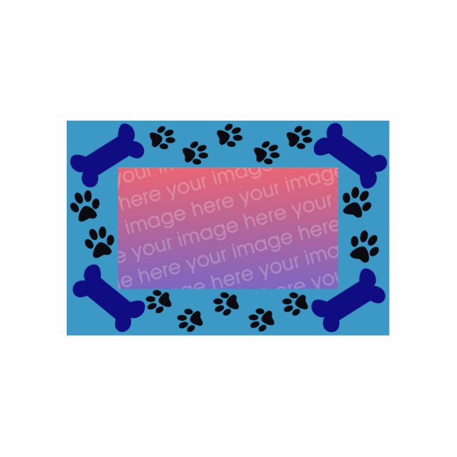 Doggie Frame Ornament (Front)