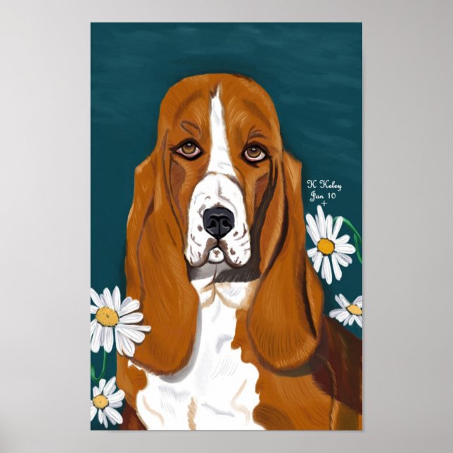 Doggie in the Daisies poster (Front)