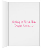 Doggie Kisses..... Cards (Inside (Right))
