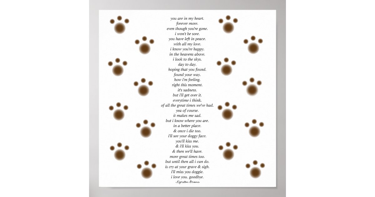 Doggie Love Poster | Zazzle