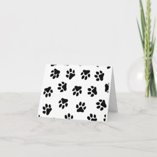 Doggie Paw Print Invitations for Birthdays, etc.