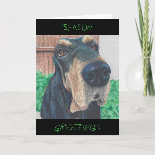 doggie Season Greeting card (Front)