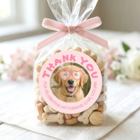 Doggie Treat Party Favors Dog Photo Thank You