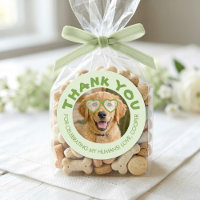 Doggie Treat Wedding Favors Dog Photo Thank You
