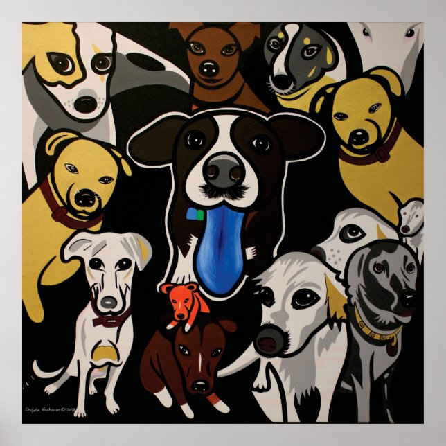 Doggie World Poster (Front)