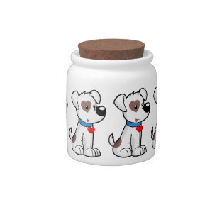 ""DOGGIE'S TREATS" CANDY JAR