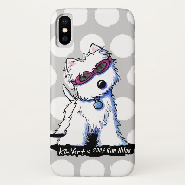 Doggles Westie Case-Mate iPhone Case (Back)