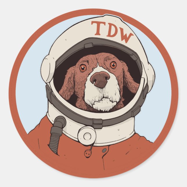 Doggo-naught, Sticker (Front)