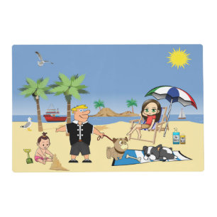 Doggone Beachy Placemat