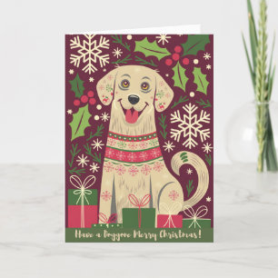 Doggone Christmas Holiday Card