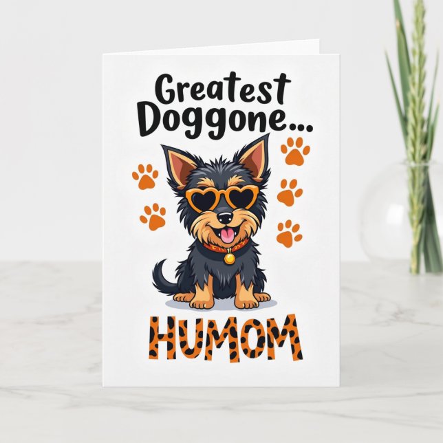 Doggone Greatest Humom Card (Front)