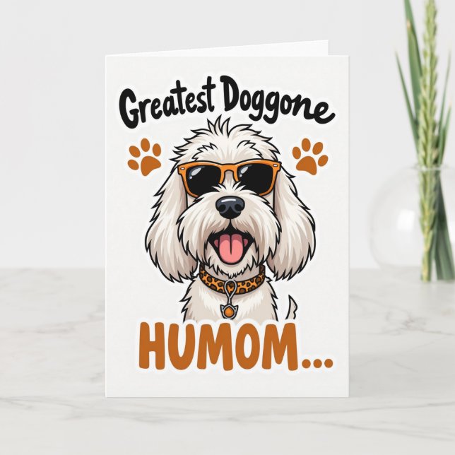 Doggone Greatest Mothers Day Card (Front)