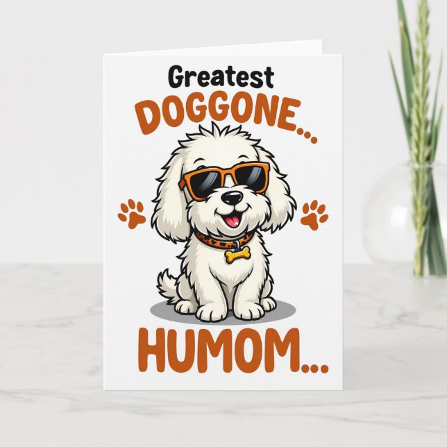 Doggone Humom Love Card (Front)