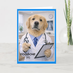 Doggone It Get Well Card FB-2