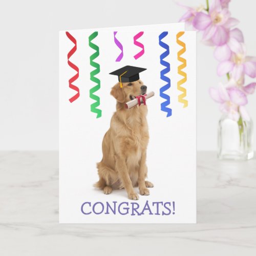 Doggone Wonderful Graduation Card