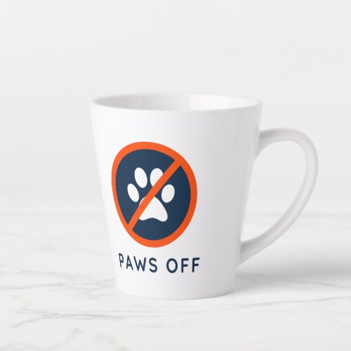 DogGoneIt _ Paws Off_ 12 oz Latte Mug