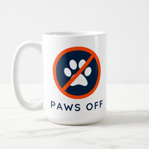 DogGoneIt _ Paws Off_15 oz Coffee Mug