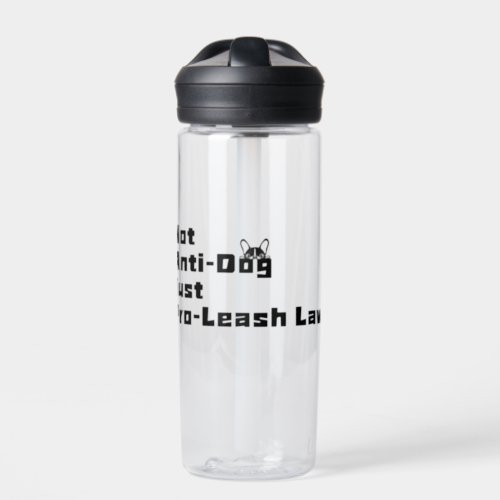 DogGoneIt _ Pro_Leash Laws_20z Water Bottle