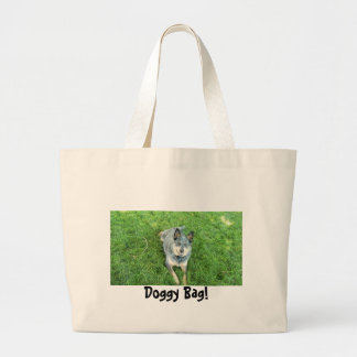 Doggy Bag! Large Tote Bag