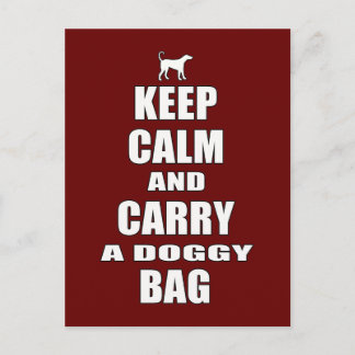 Doggy Bag Postcard