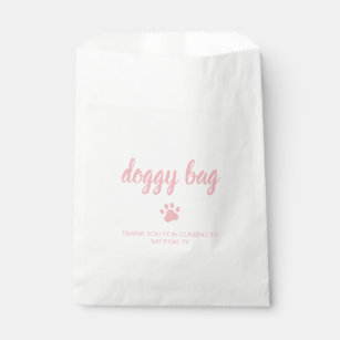 Doggy Bag puppy birthday party favor