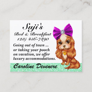 Doggy Bed and Breakfast - SRF Business Card