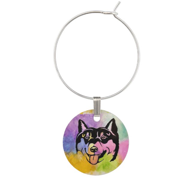 Doggy Glass Wine Charms (Fourth Charm)