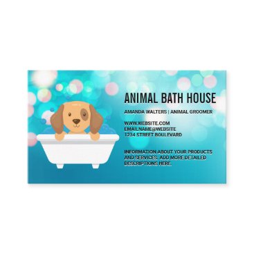 Doggy in Bathtub Business Card Doggy in Bathtub Business Card