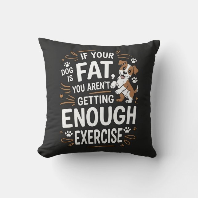 Doggy Labrador Gift Throw Pillow (Front)