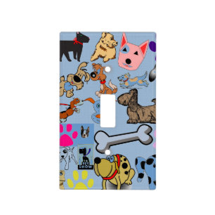 Doggy Light Switch Cover Plate - Room Design Gifts