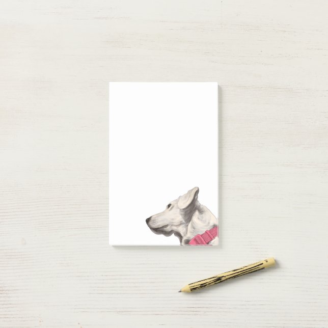 Doggy Painting Post-it Notes (On Desk)
