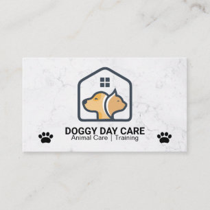 Doggy Sitter Animal Services Pet Store Business Card