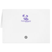 Doggy Smile Card (Back Horizontal)