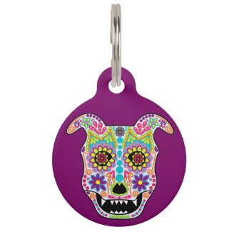 Doggy sugar skull