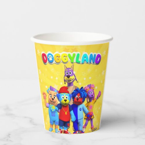 Doggyland Paper Cups