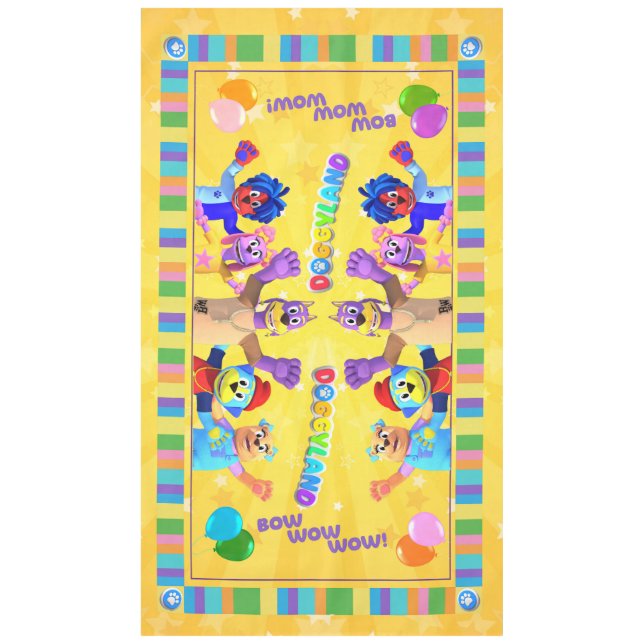 Doggyland Tablecloth (Front)
