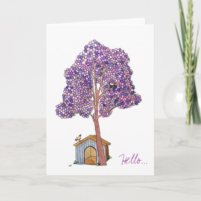 Doghouse, Hello. Card (Front)