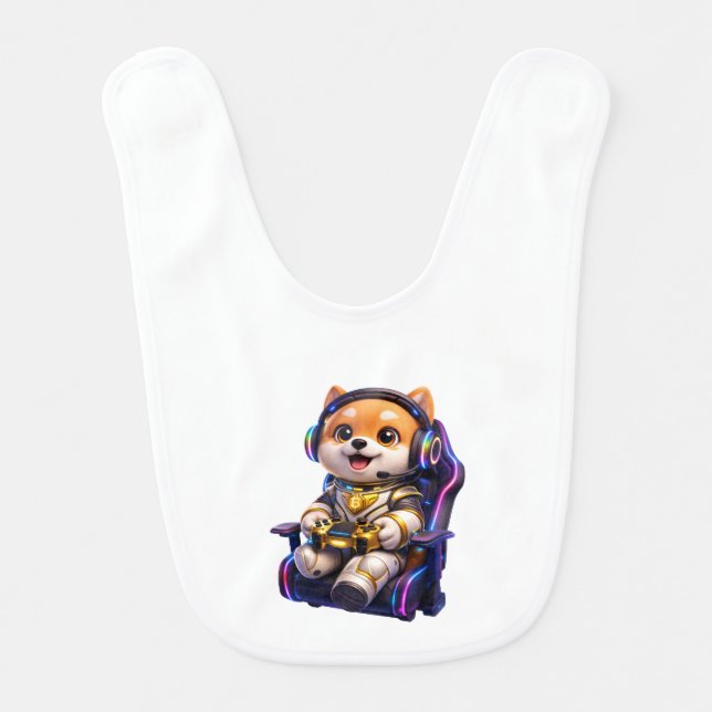 DOGI - Doges of Global Impact Baby Bib (Front)