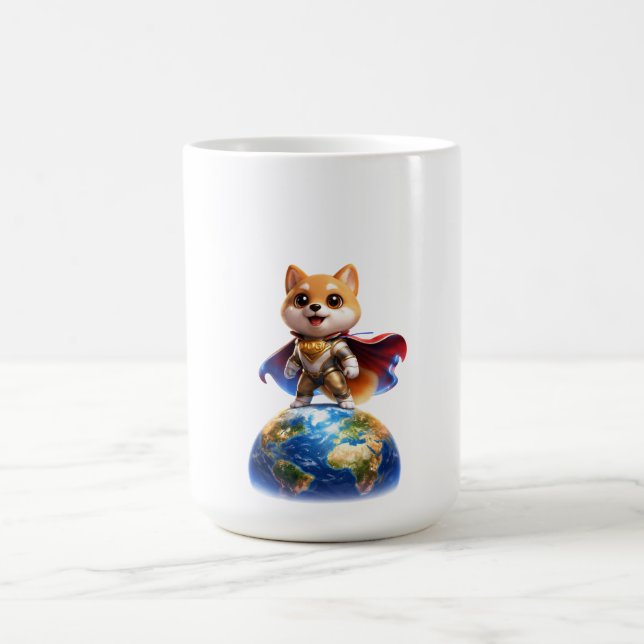 DOGI Hero – Save The World Coffee Mug (Center)