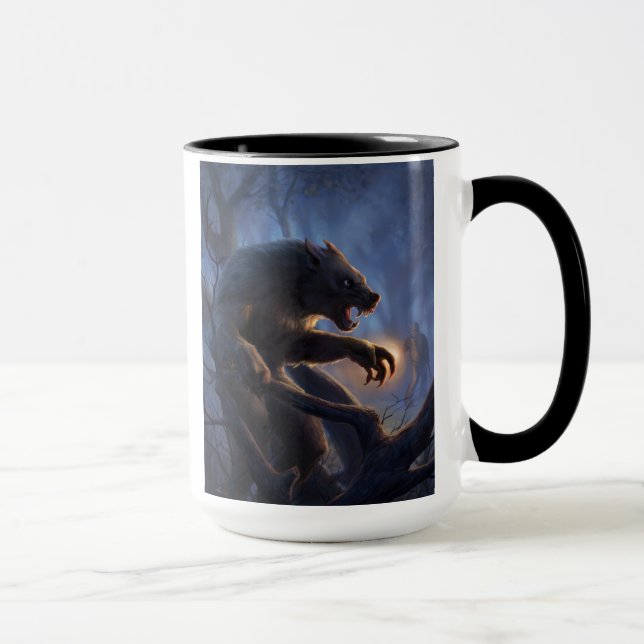 Dogman of Michigan Mug (Right)
