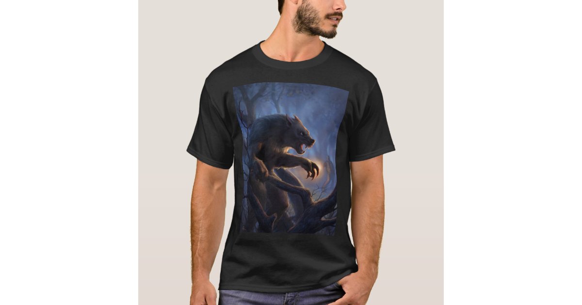 Dogman of Michigan T-Shirt | Zazzle