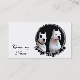 Dogo Argentino dog Business Card