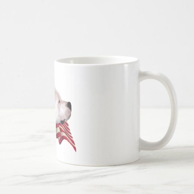 Dogo Argentino Flag Coffee Mug (Right)