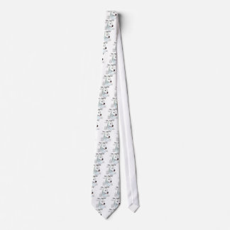 Dogo Argentino History Design Tie