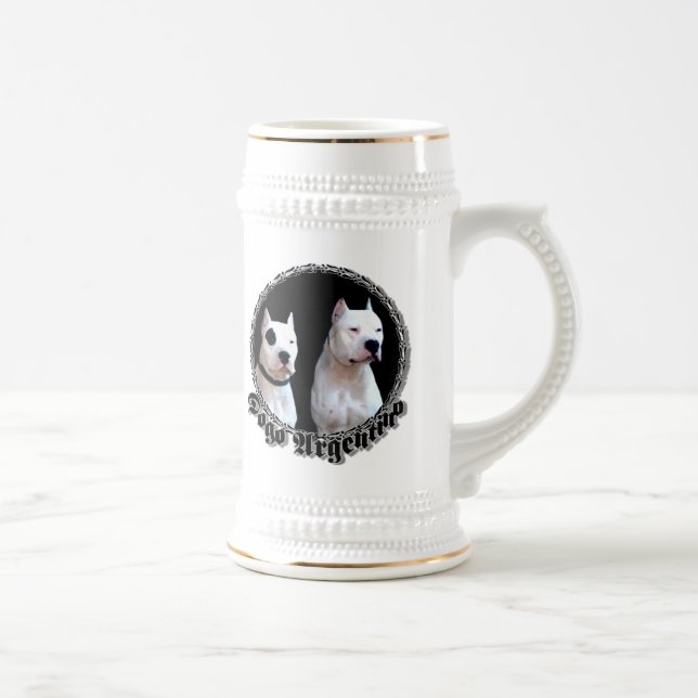 Dogo Argentino stein (Right)