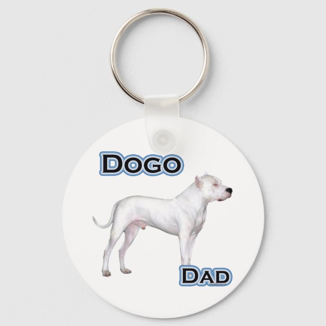 Dogo Dad 4 - Keychain (Front)