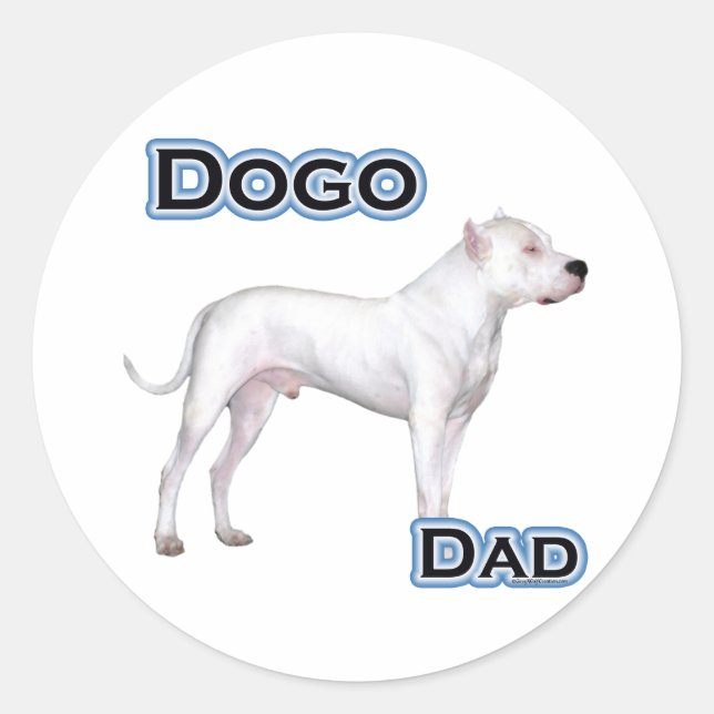 Dogo Dad 4 - Sticker (Front)