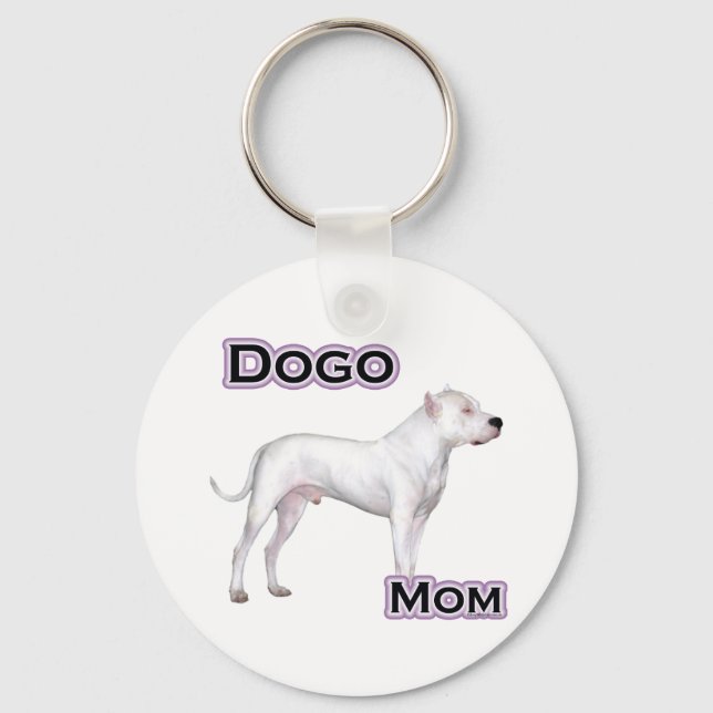 Dogo Mom 4 - Keychain (Front)